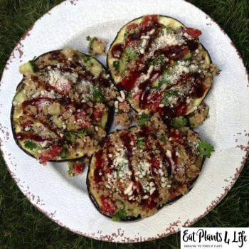 Tabbouleh-Topped Eggplant Filets 4