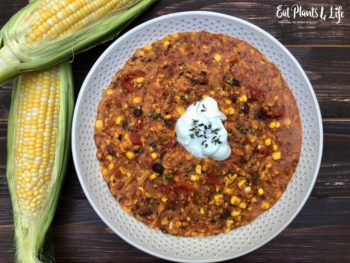 Summer Corn Chowder with Fire-Roasted Tomatoes