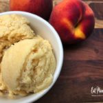 The Best Peach Sorbet